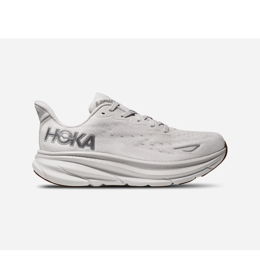 Hoka One Clifton 9 Nimbus Cloud White 1127895 NCWT Running Shoe Men's